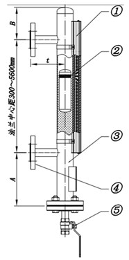 標準型磁翻板液位計產(chǎn)品概況